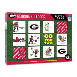 YouTheFan - Georgia Bulldogs Licensed Memory Match Game - Multicolor