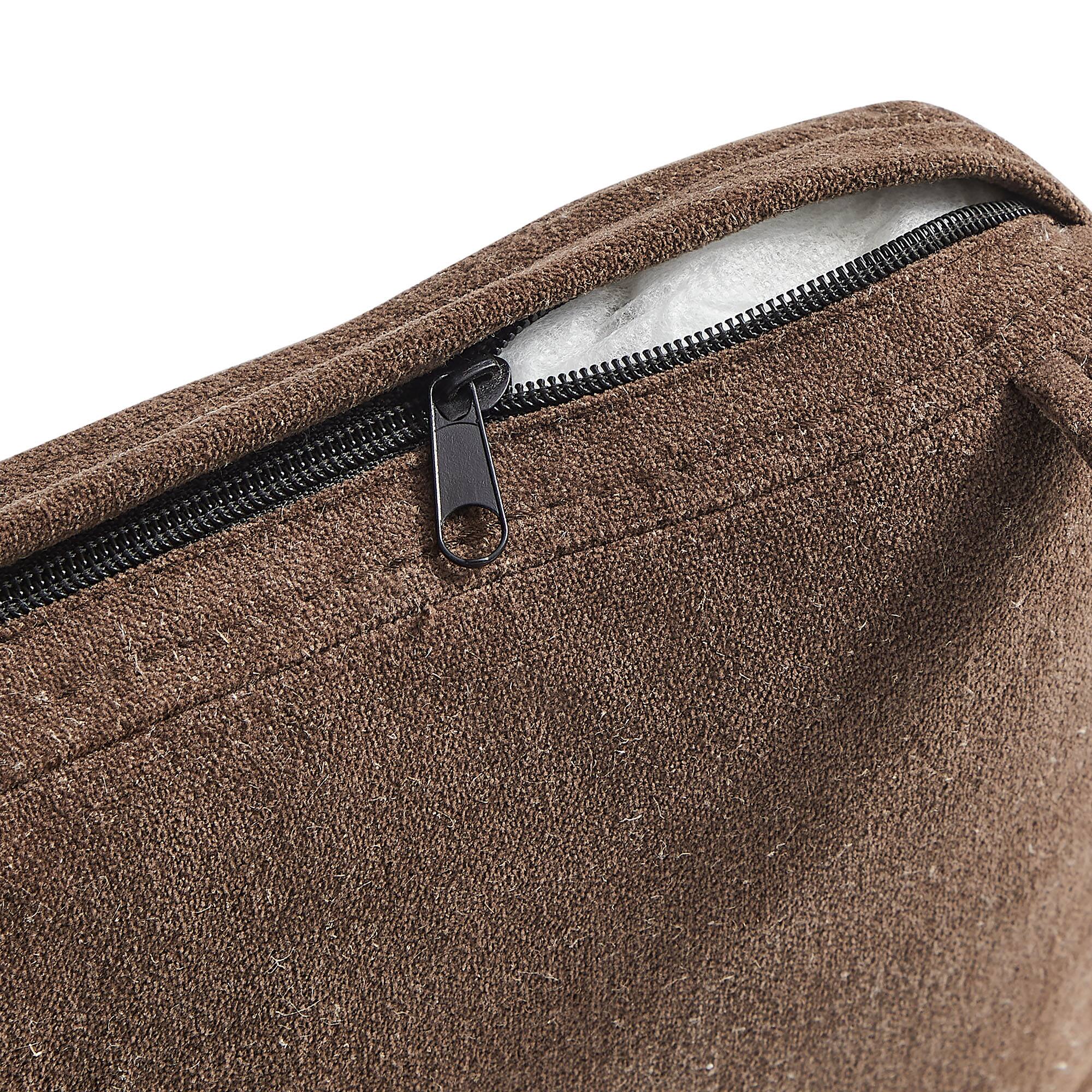 Alt View 2. Modway - Jax Fabric Dining Chair Seat Cushion by Modway - Cocoa.