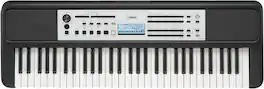 Yamaha - YPT-380 61-Key Portable Keyboard - Black