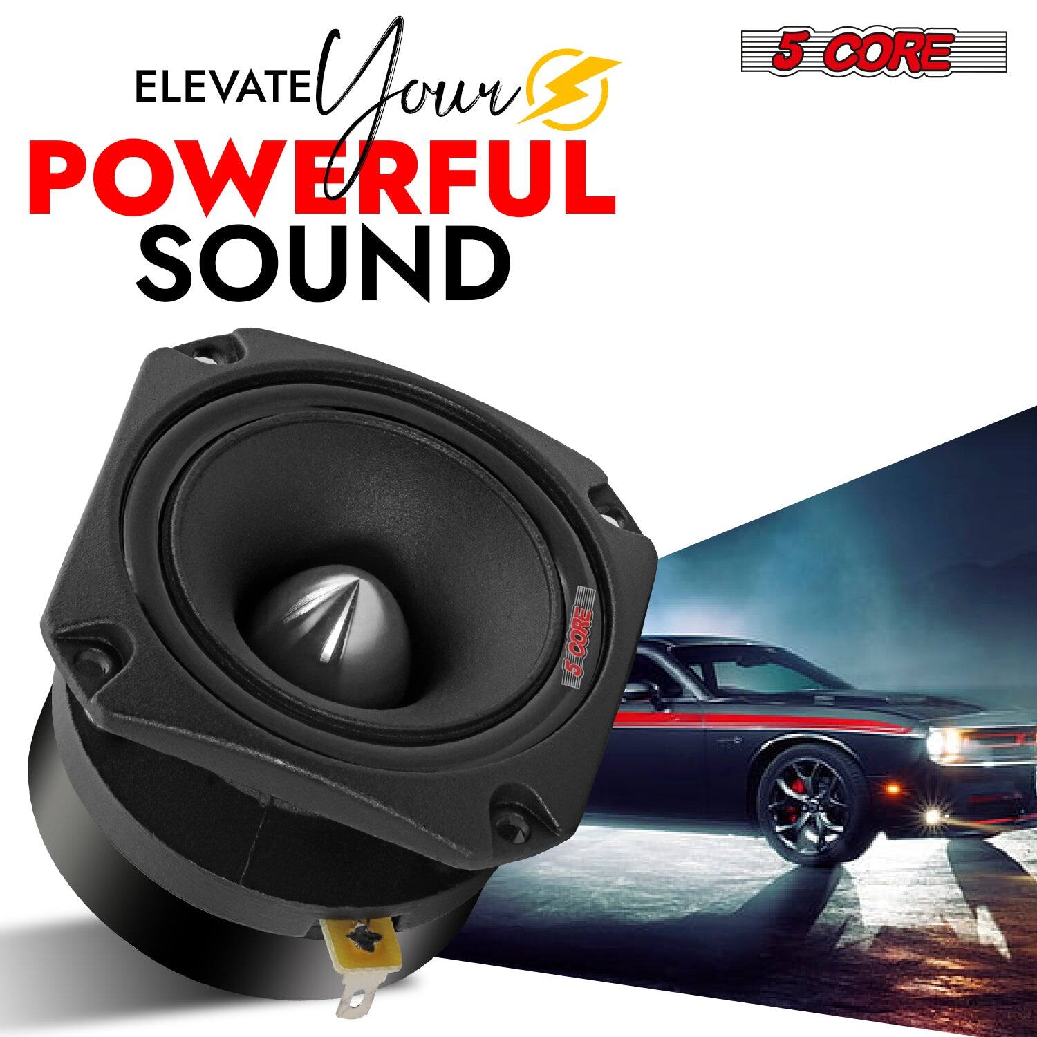 5 CORE, ELEVATE Your POWERFUL SOUND, 5 CORE
