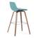 Alt View 16. Simpli Home - Randolph Bentwood Counter Height Stool (Set of 2) - Aqua Blue.