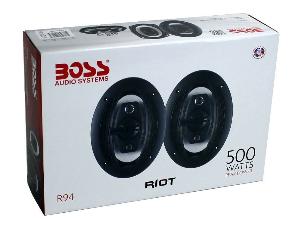 BOSS AUDIO SYSTEMS  
RIOT  
500 WATTS PEAK POWER  
R94