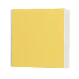 Unique Bargains - 3.2x3.2 Inch Hardcover Pocket Watercolor Sketchbook, 50/100pg 230GSM Blank Travel Journal for Drawing & Painting - Yellow