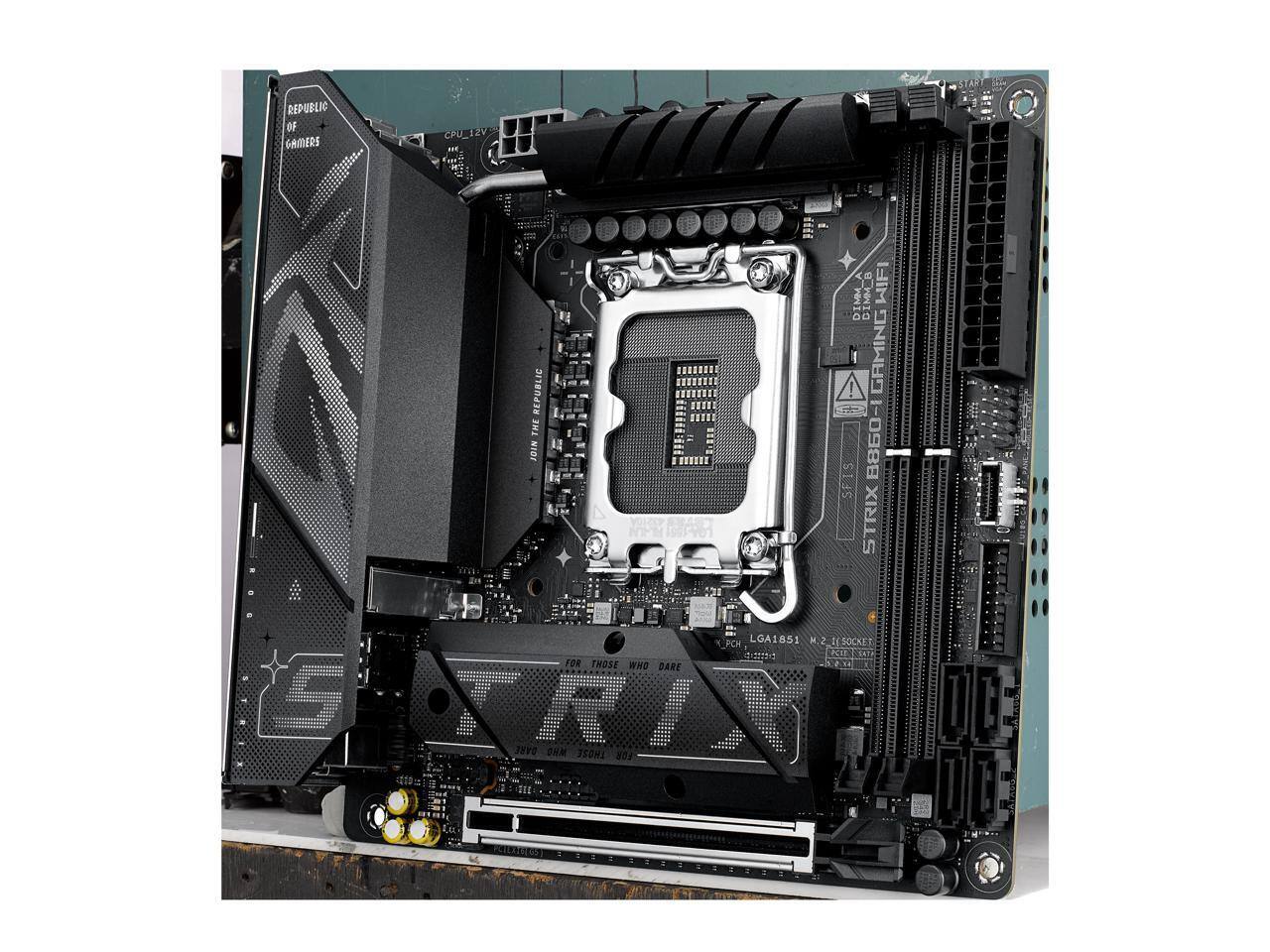 ASUS ROG STRIX B860 I GAMING WIFI, B860 mITX, Intel Core Ultra 2