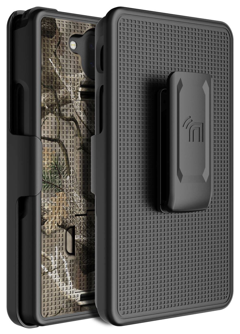 Alt View 8. Nakedcellphone - Case/Strap/Holster Clip Combo for Sonim XP10 (XP9900) - Camo.