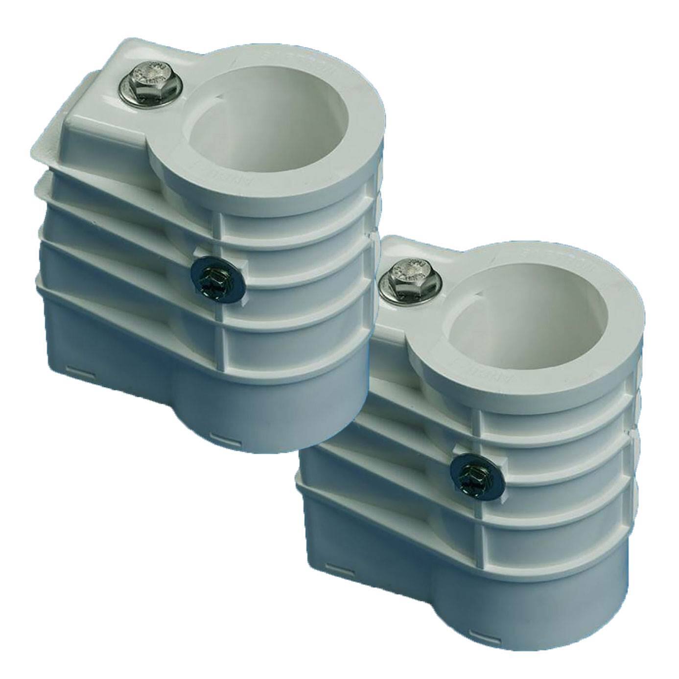 Saftron - Chemical Resistant Cool High Impact Polymer Anchor Sockets (2 Pack) - White price history on PriceWatchPro