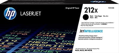 HP - 212X High Yield Ink Cartridge, Prints Up to 13,000 pages - Black