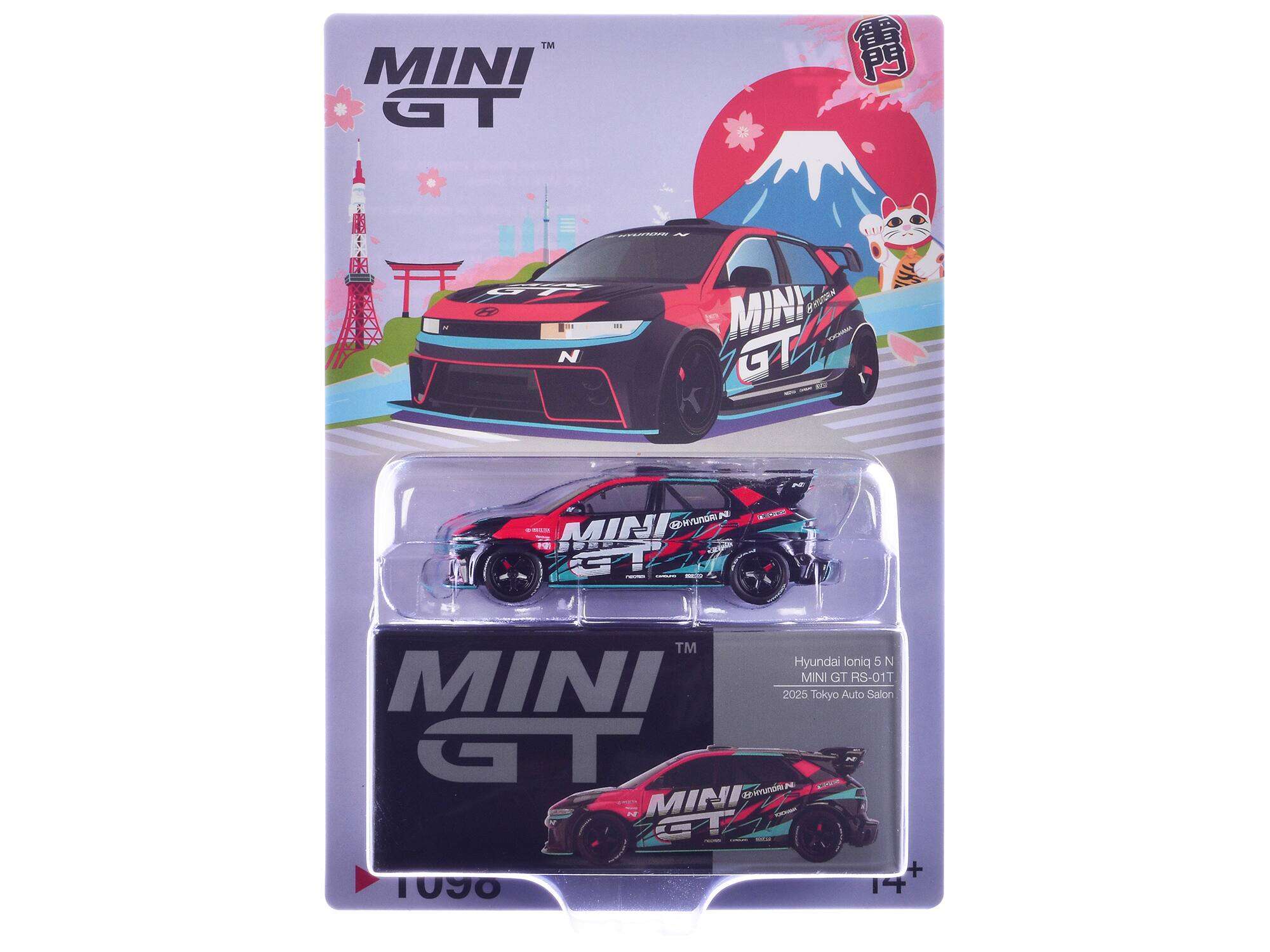 MINI GT

TM MINI GT

Hyundai Ioniq 5 N MINI GT RS-01T

2025 Tokyo Auto Salon

MINI GT

MINI GT

MINI GT