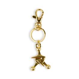 SalesOne LLC - Rick and Morty Collectibles | Council of Ricks Emblem Keychain | 3D Real Metal - Gold