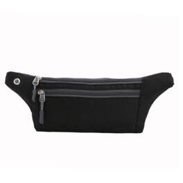 XGear Fitness - Waterproof Fanny Pack for Running and Travel - Black