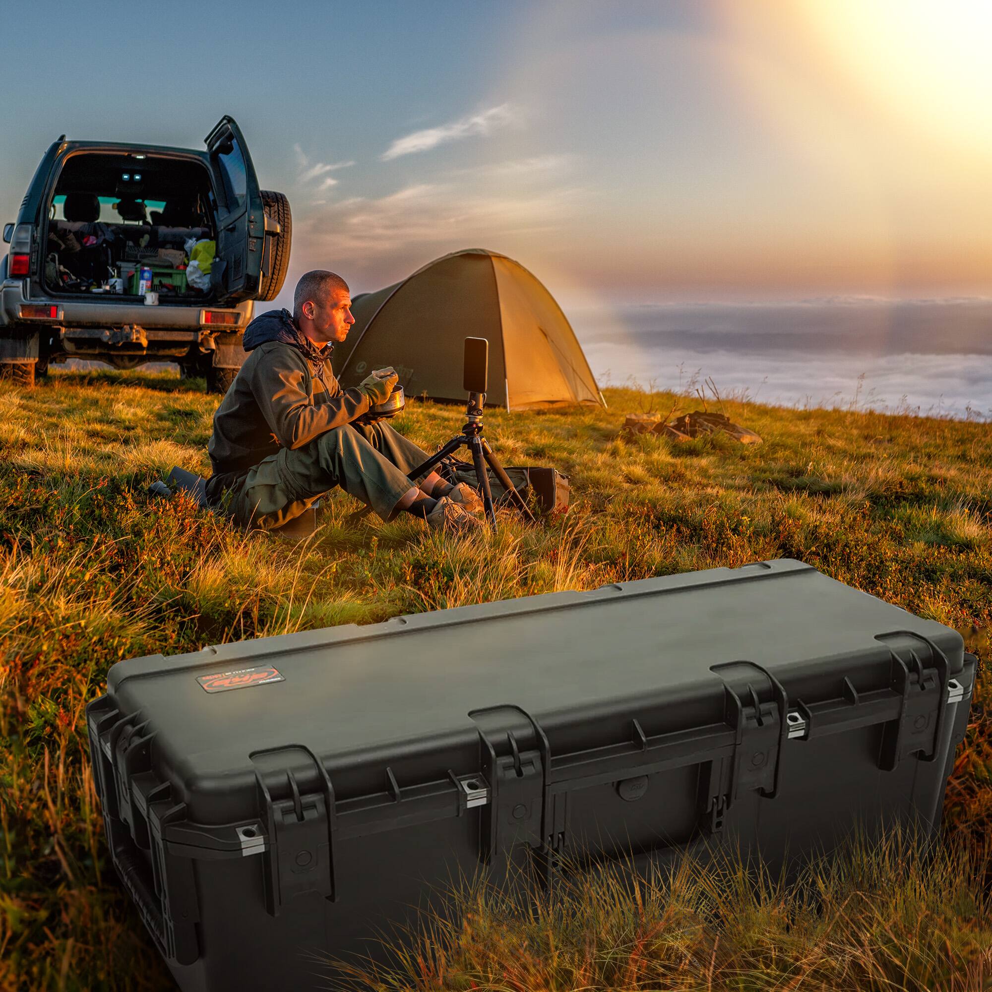 Alt View 2. SKB - SKB Cases iSeries 3i-3613-12DT Utility and Gear Case with Padded Dividers.