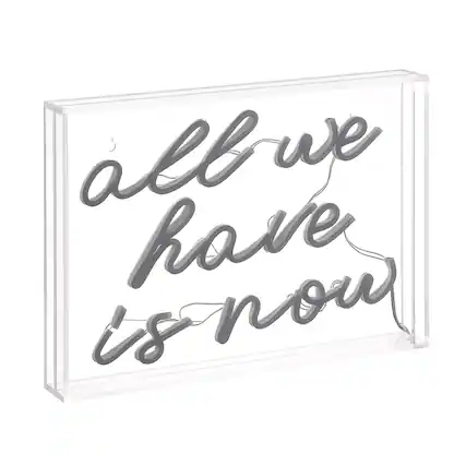 all we have is now