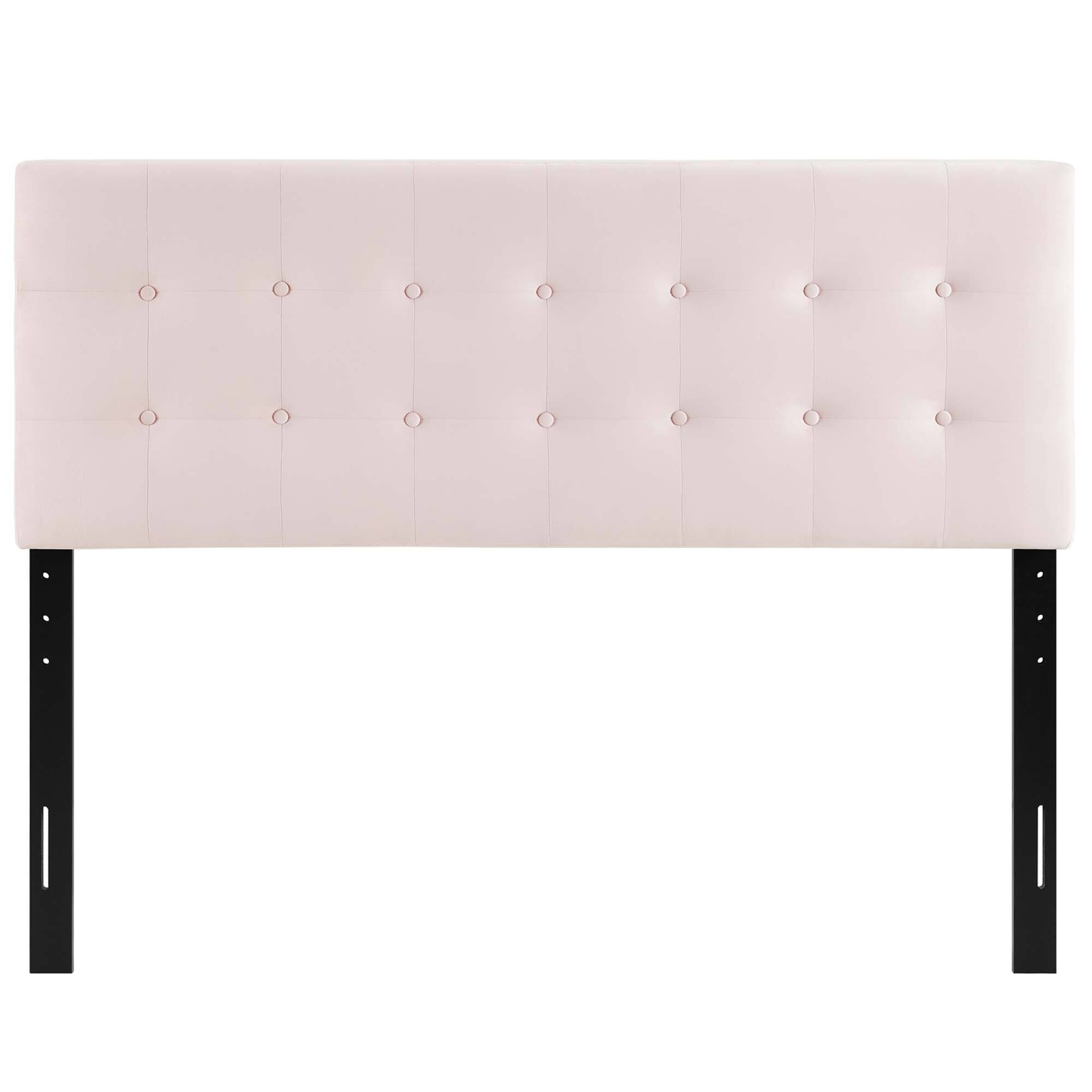 Alt View 2. Modway - Emily Biscuit Tufted Performance Velvet Queen Headboard by Modway - Red.