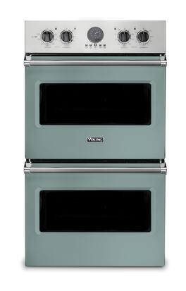 30" Viking Professional 5 Series Built-In Double Electric Convection Wall Oven - Splash
