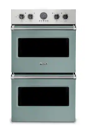 Front. Viking - 30" Viking Professional 5 Series Built-In Double Electric Convection Wall Oven - Splash - Splash.
