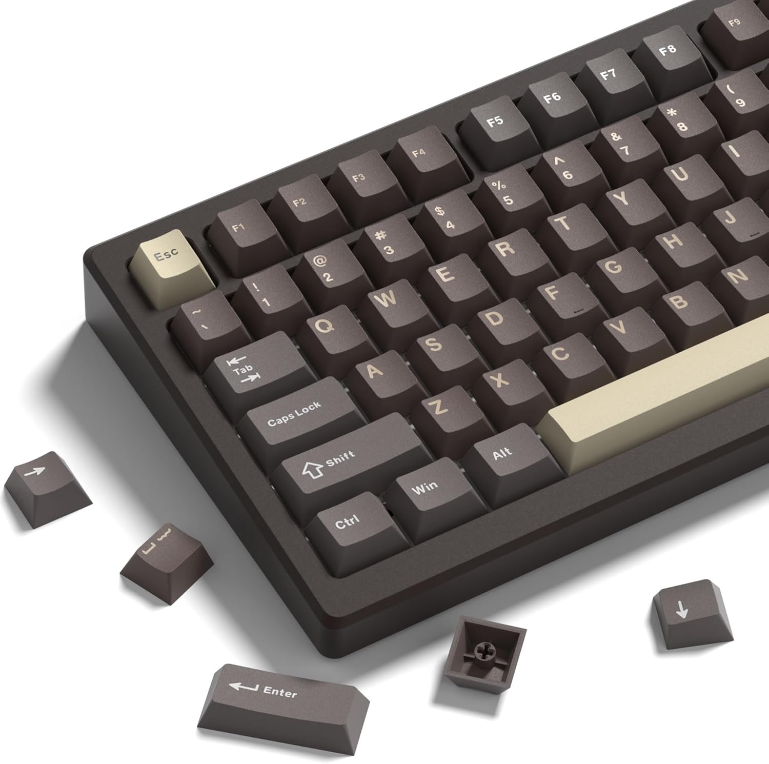 F9 Esc ~ F8 F7 F6 F5 F4 F3 F2 $ F1 4 # 3 @ 2 1 W Q S A Z X C V B N M Tab A CapsLock Shift Win Ctrl R T Y U I O P D F G H J K L Enter