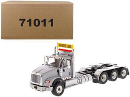 International HX620 Day Cab Tridem Tractor Light Grey 1/50 Diecast Model by Diecast Masters - Light Gray