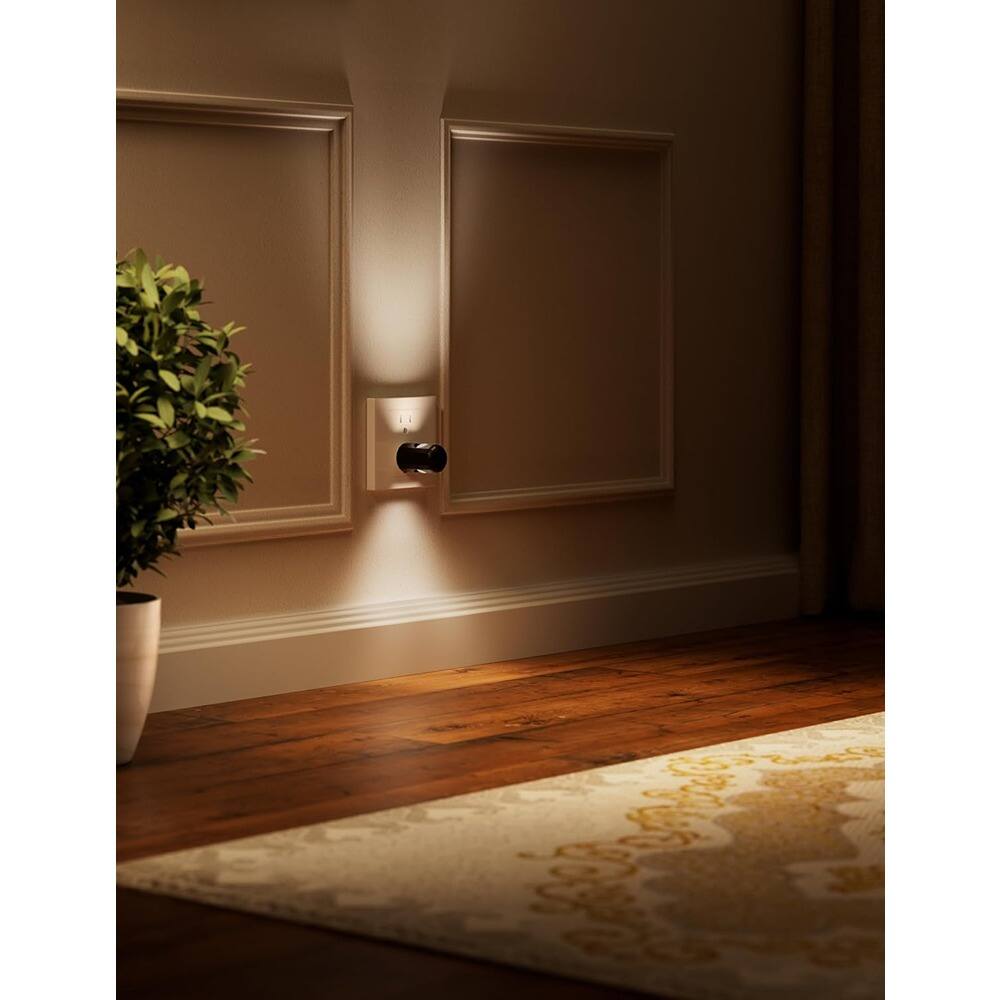 Alt View 2. RTMB - 6-Pack LED Night Lights, Soft White 3000K, Plug-In Sensor.