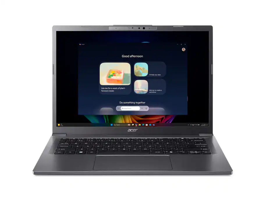 Acer - Refurbished Excellent - Aspire 14 AI 14" Laptop Intel Core Ultra 7 256V 8 Core ARC 140V GPU 16GB RAM 1TB SSD Windows 11 A14-52M-72FH - Gray