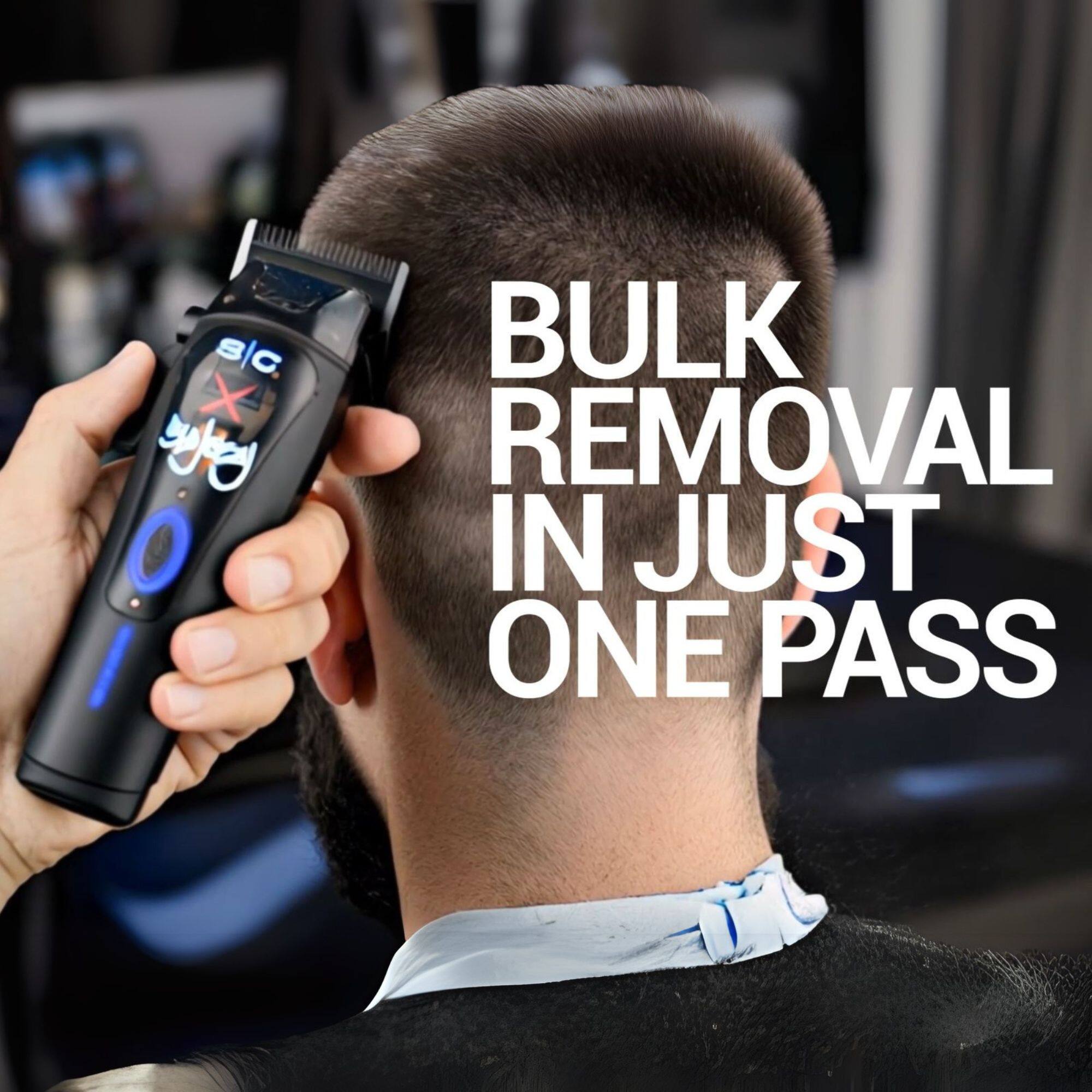 BULK REMOVAL IN JUST ONE PASS