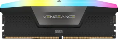 CORSAIR - VENGEANCE 32GB (2x16GB) 6000MHz DDR5 C36 1.4V Intel XMP Desktop Memory - Black