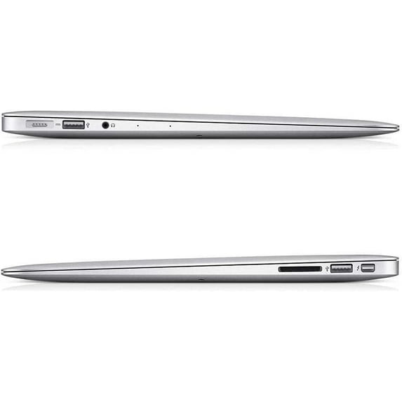 Left. Apple - Apple MacBook Air 2014 A1465 11.6' Laptop, Intel Core i5-4260U up to 2.7GHz, 4GB RAM, 128GB SSD, Apple iOS X - Silver.