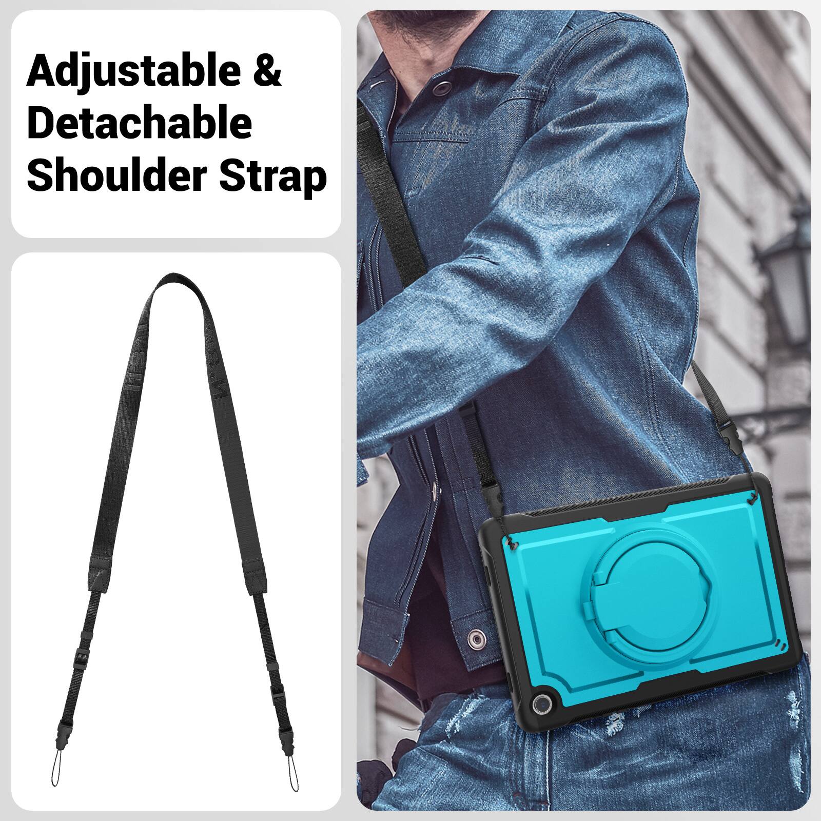 Adjustable & Detachable Shoulder Strap