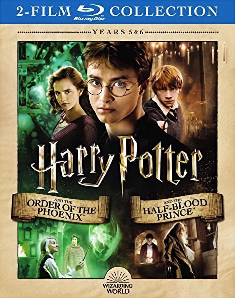 Harry Potter: Order Of Phoenix/ Half Blood Prince (Blu-ray Double Feature) [Blu-ray]