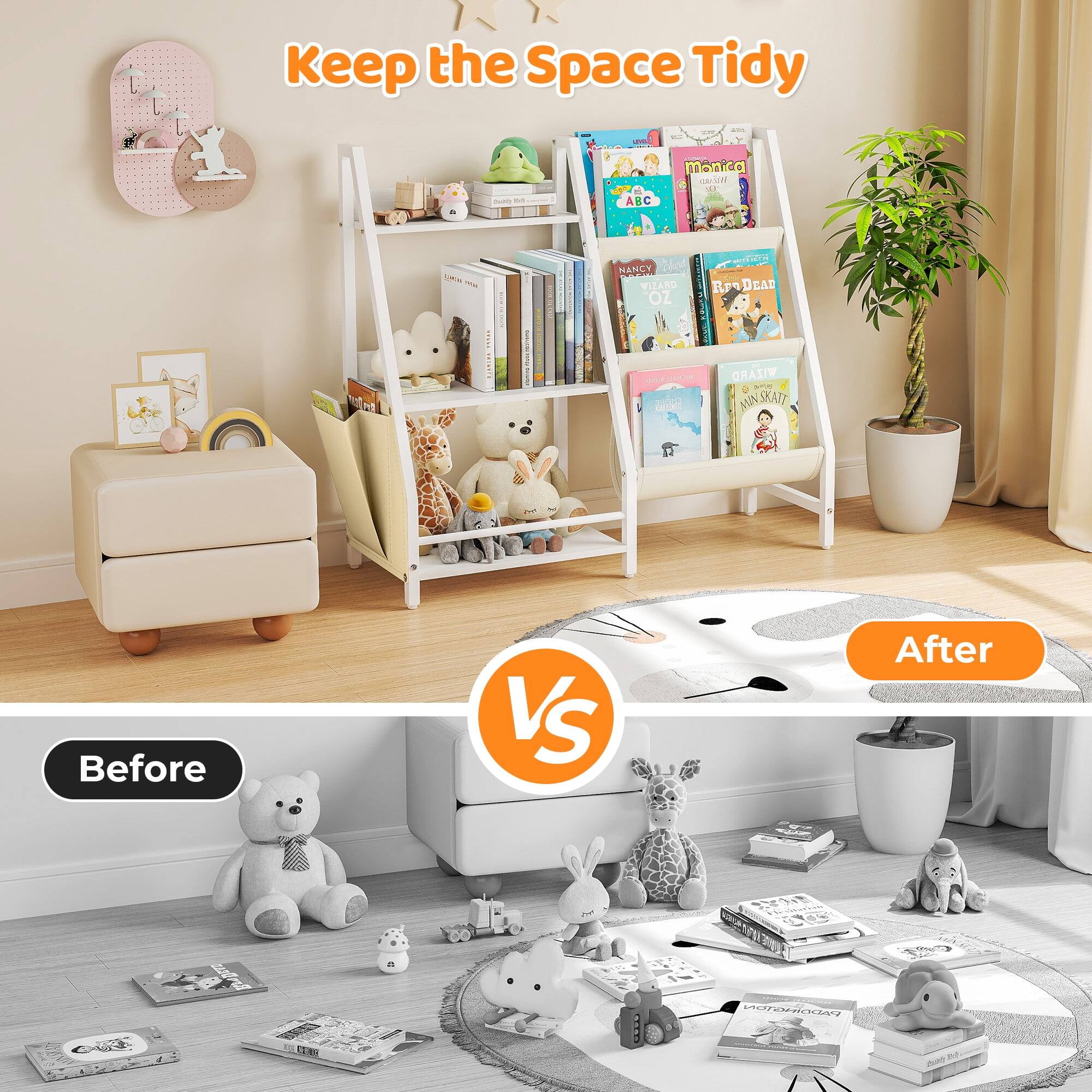 Keep the Space Tidy

Before vs After