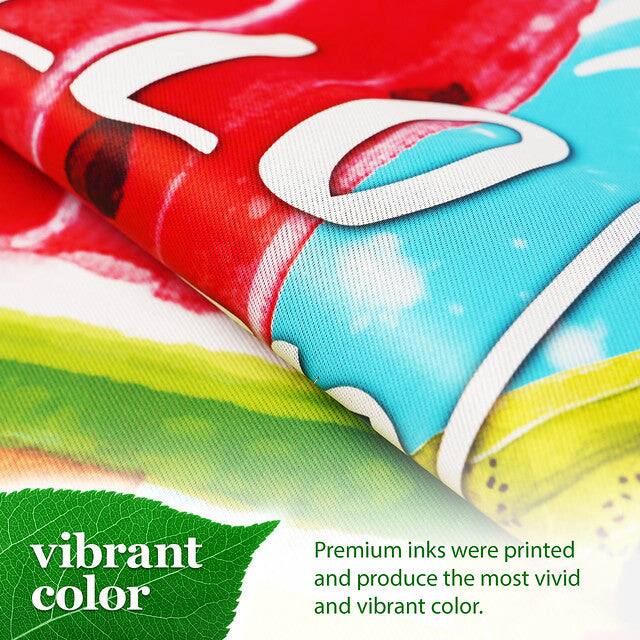 Premium inks were printed and produce the most vivid and vibrant color.