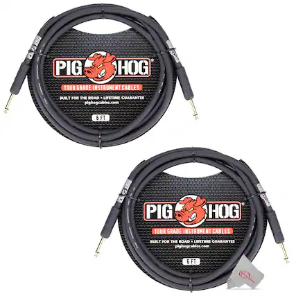 - TOG C 5 TEAOCS PIG HOG TOUR GRADE INSTRUMENT CABLES BUILT FOR THE ROAD LIFETIME GUARANTEE pighogcables.com 6 FT
- PIG HOG TOUR GRADE INSTRUMENT CABLES BUILT FOR THE ROAD * LIFETIME GUARANTEE pighogcables.com 6FT