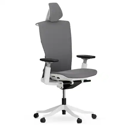 Front. Autonomous - ErgoChair Ultra 2 Ergonomic Office Chair High Back With Headrest - Onyx Black.