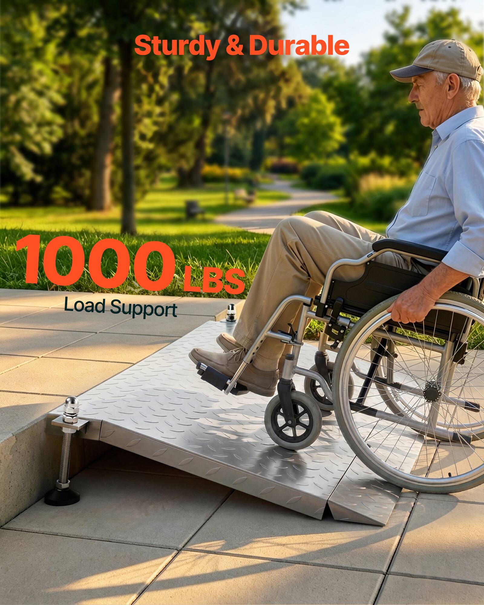 Sturdy & Durable  
1000 LBS Load Support