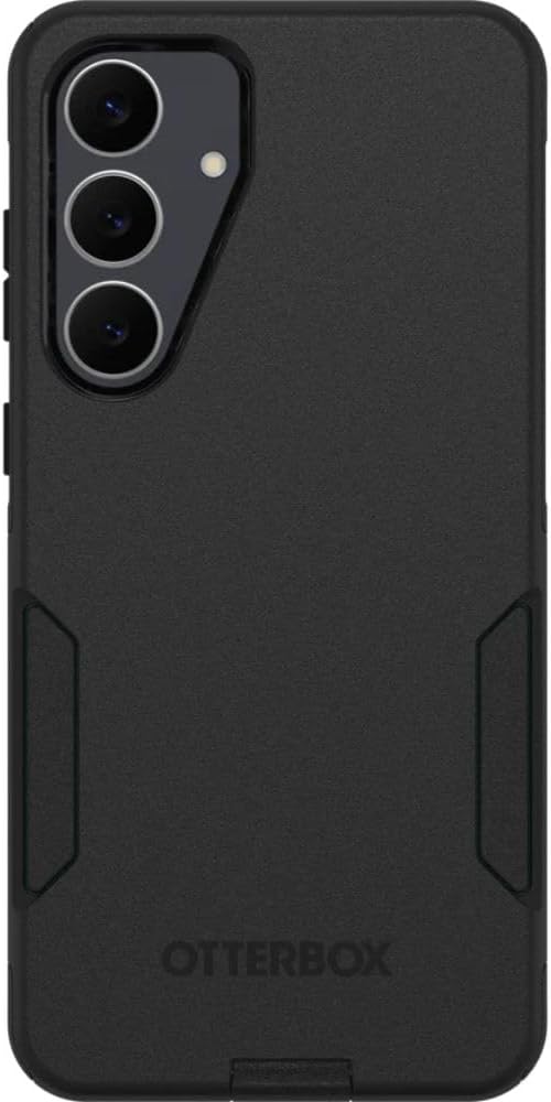 Angle. OtterBox - OtterBox - Commuter Series Hard Shell for Galaxy S25 FE - Black.