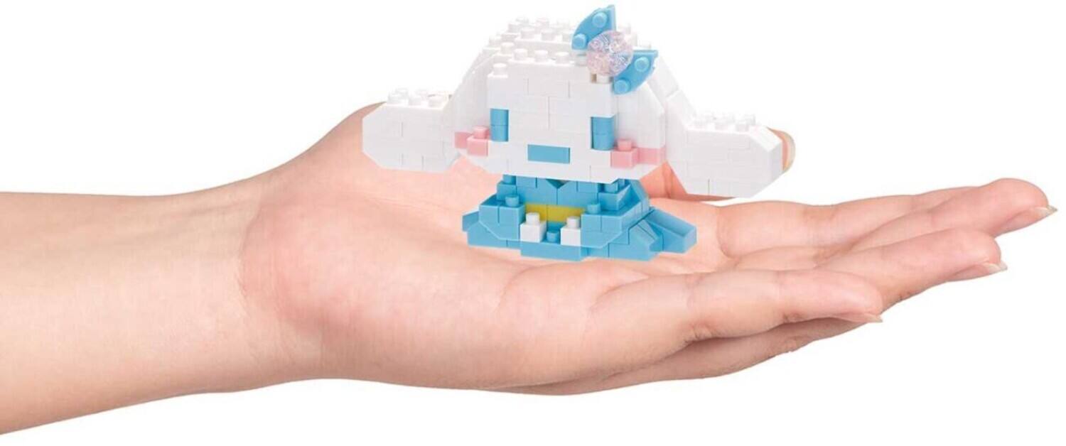 Alt View 2. Bandai - Nanoblock - Sanrio - Character Collection - Cinnamoroll (Kimono) Building Kit   - COLLECTIBLES - Multicolor.