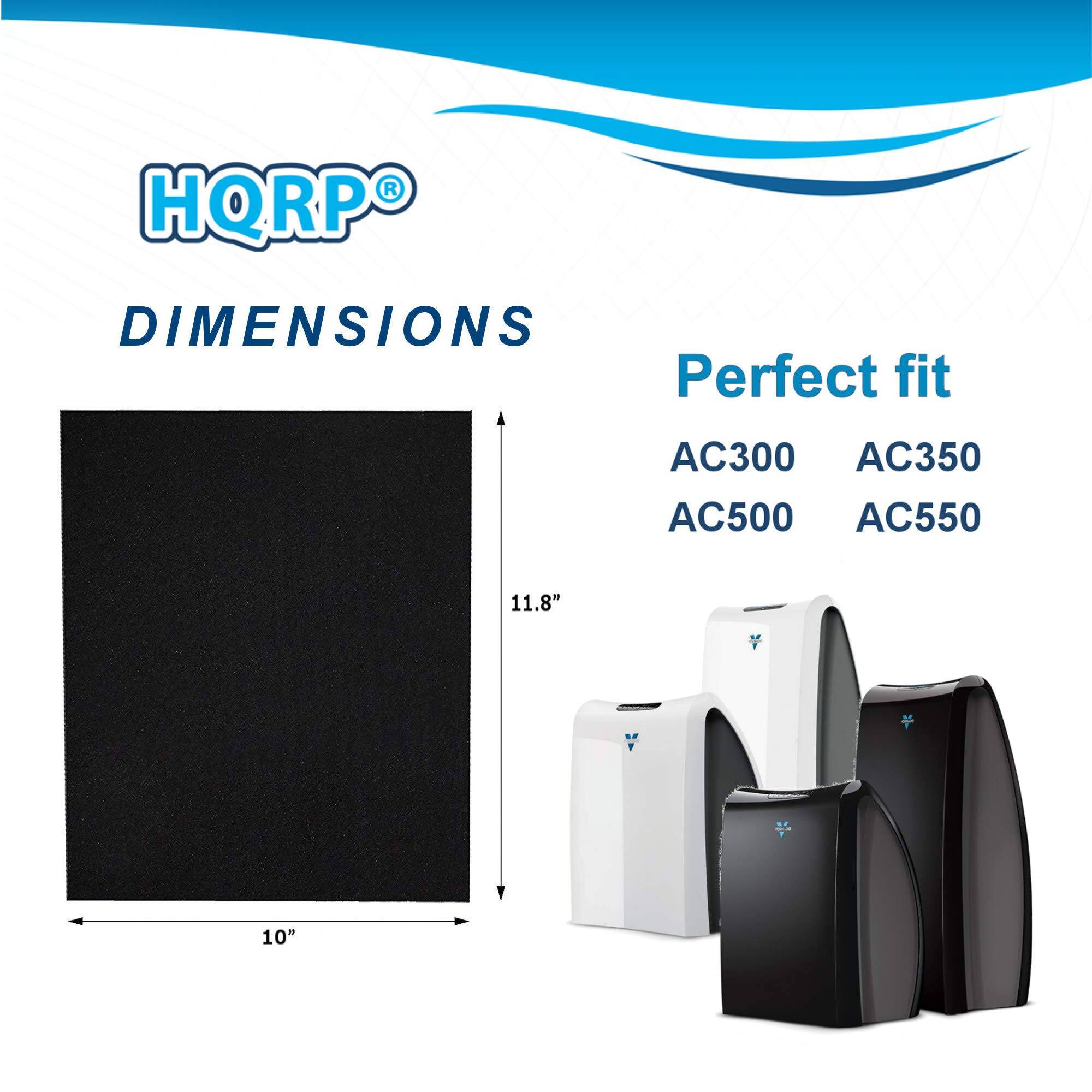 HQRP®  
DIMENSIONS  
Perfect fit  
AC300 AC350 AC500 AC550  
11.8" x 10"