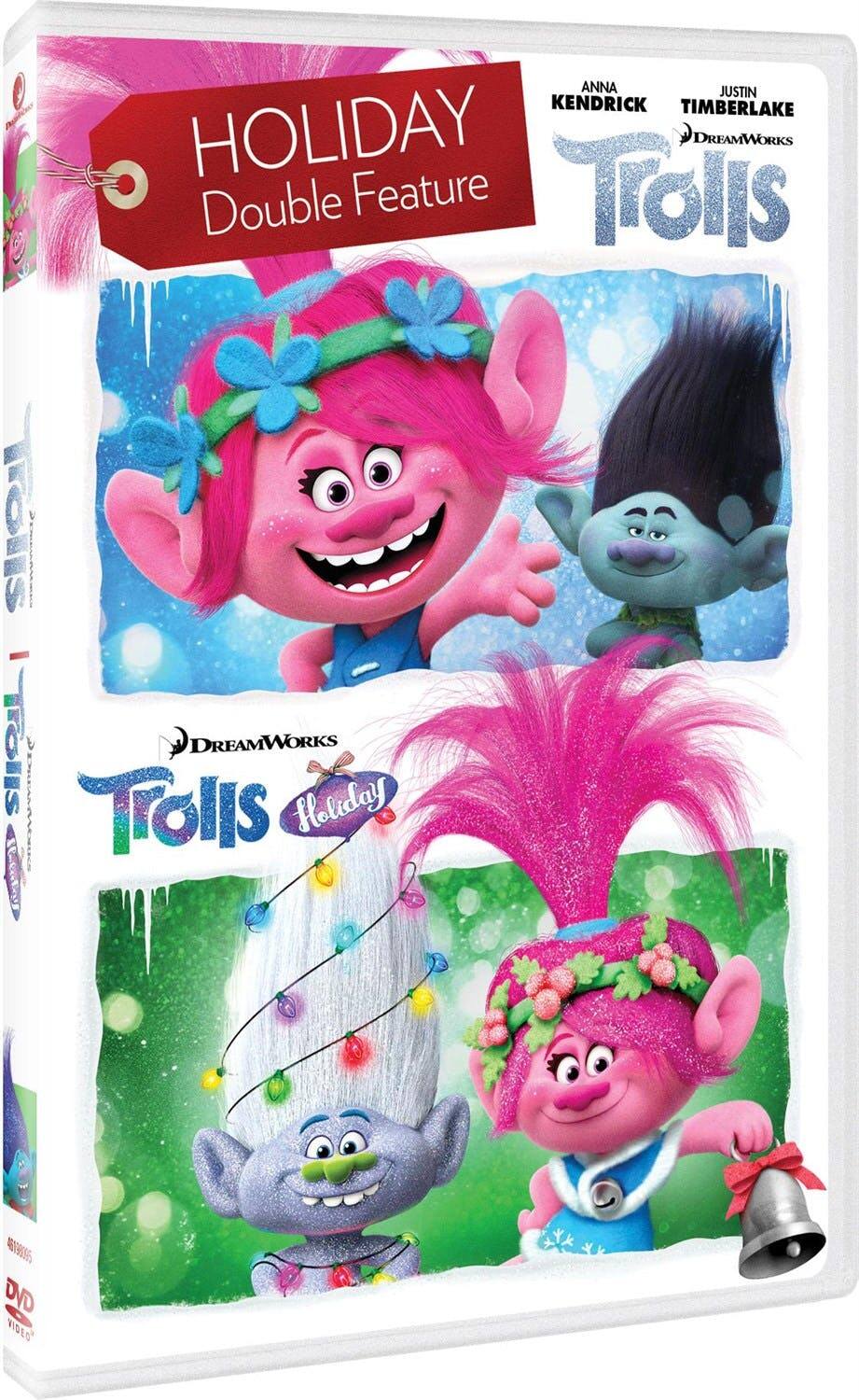 Angle. Trolls/Trolls Holiday (DVD Double Feature) [DVD].