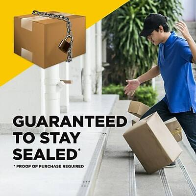 GUARANTEED TO STAY SEALED  
• PROOF OF PURCHASE REQUIRED