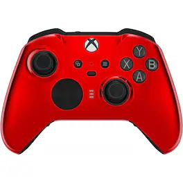 Custom Controllerzz - Custom Elite Series 2 Wireless Controller for Xbox Series X, Xbox Series S, Xbox One - Red Chrome