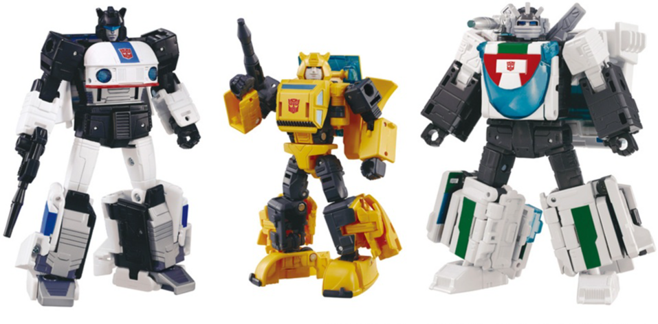Alt View 5. Transformers - Cybertron Chase Set of 3 Premium Finish | Transformers Dramatic Capture.