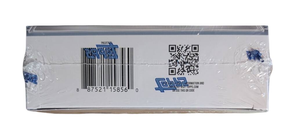 PKG017 TOPPS 8 87521 15856 0 REGISTRATION AND USE THIS OR TOPPS.COM CODE