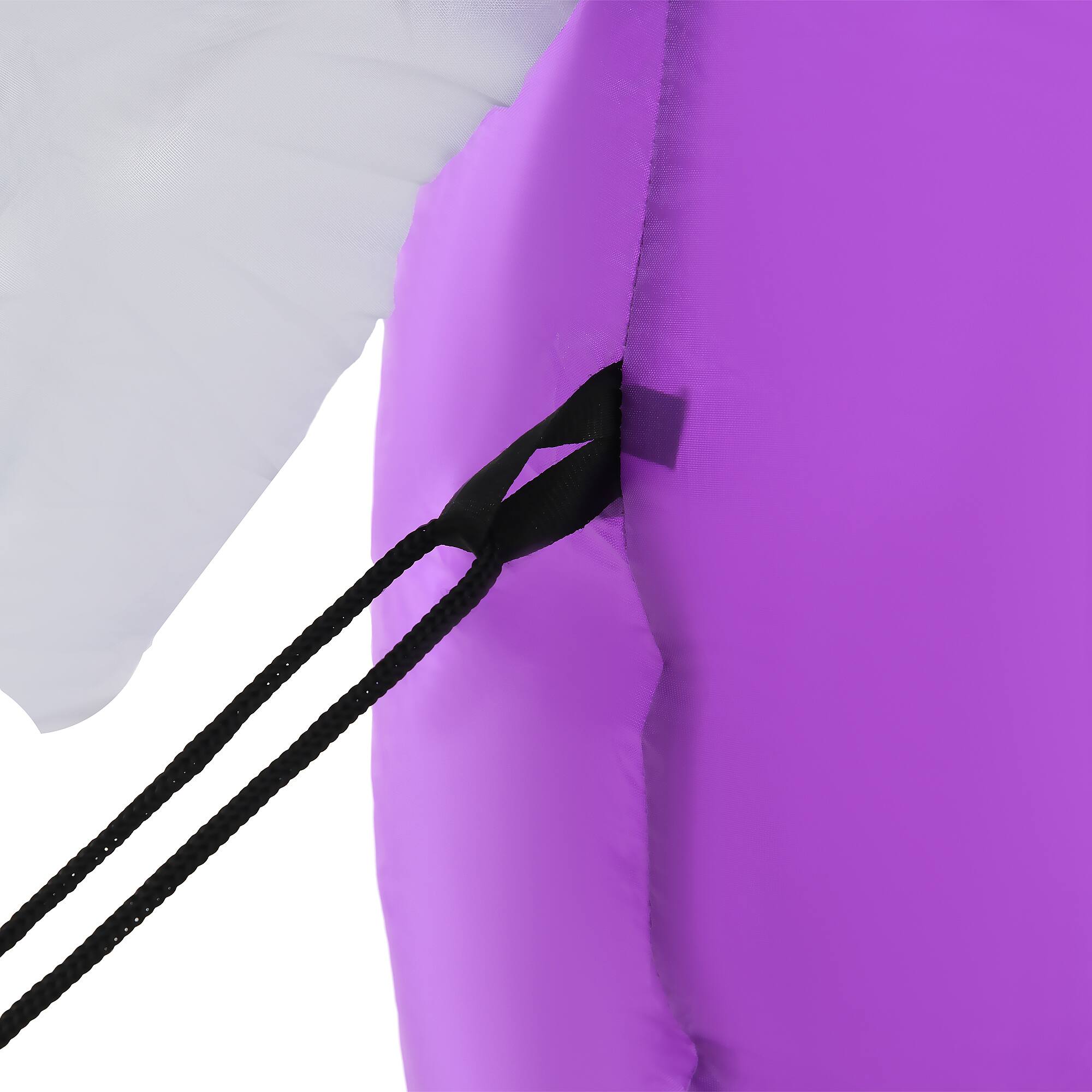 Alt View 8. Outsunny - 4ft Inflatable Halloween Decoration Bat, Blow Up Outdoor LED Yard Display, Waterproof - Purple.