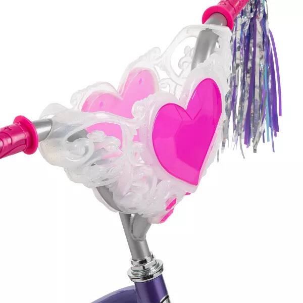 Alt View 3. Huffy - HUFFY DISNEY PRINCESS KIDS' BIKE - 16" WHEELS - TRAINING WHEELS - PURPLE - Purple.