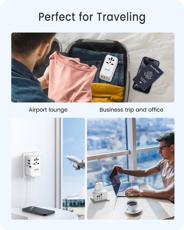 Perfect for Traveling

LENCENT

PASSPORT H RF

Airport lounge

Business trip and office

LENCENT