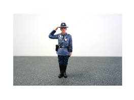 State Trooper Brian Figure For 1:24 Diecast Model Cars by American Diorama - Multi