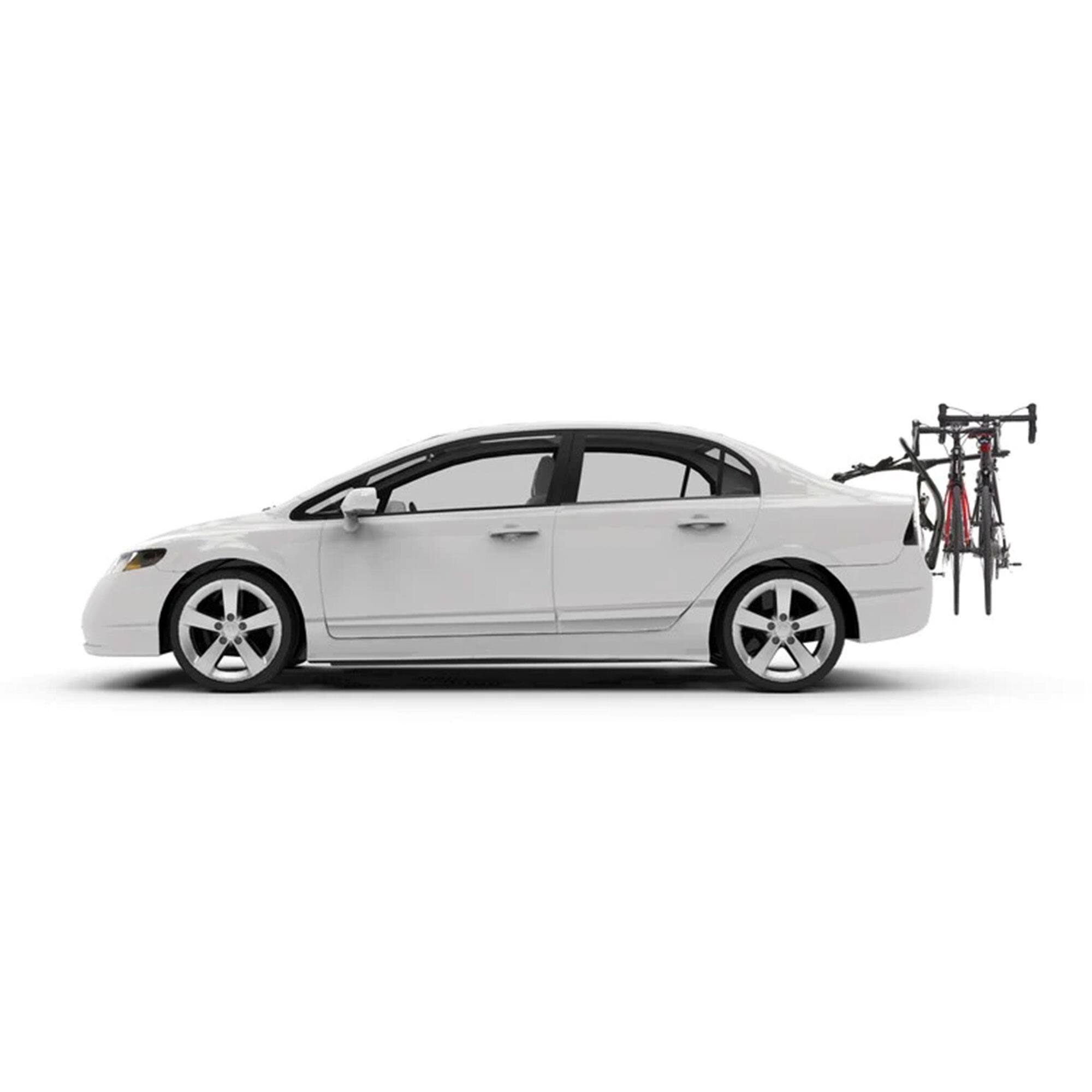 Alt View 8. Yakima - Yakima FullBack 2 Bike Capacity Trunk Bike Strap Rack with ZipStrips, Black - Black.
