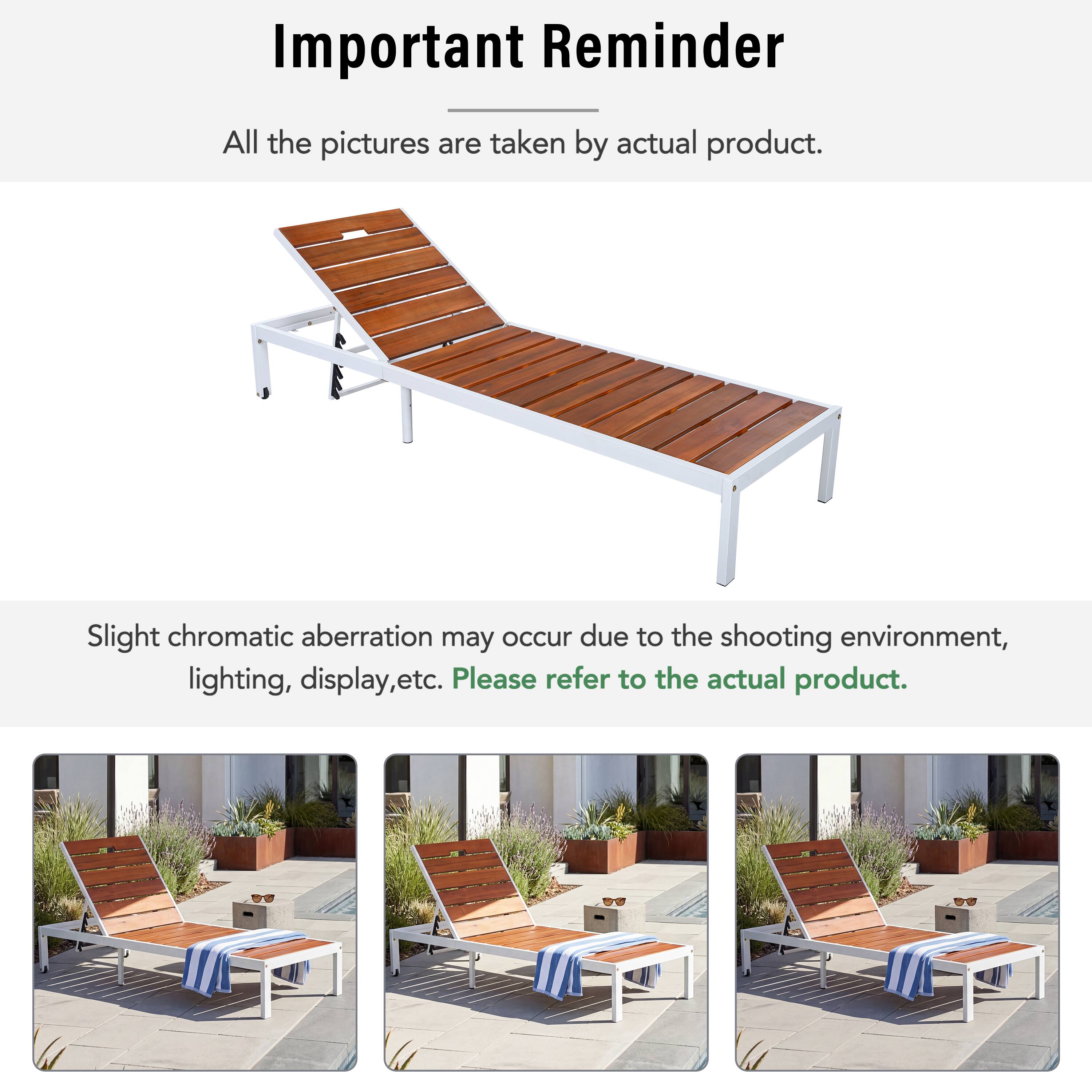 Important Reminder

All the pictures are taken by actual product.

Slight chromatic aberration may occur due to the shooting environment, lighting, display, etc. Please refer to the actual product.