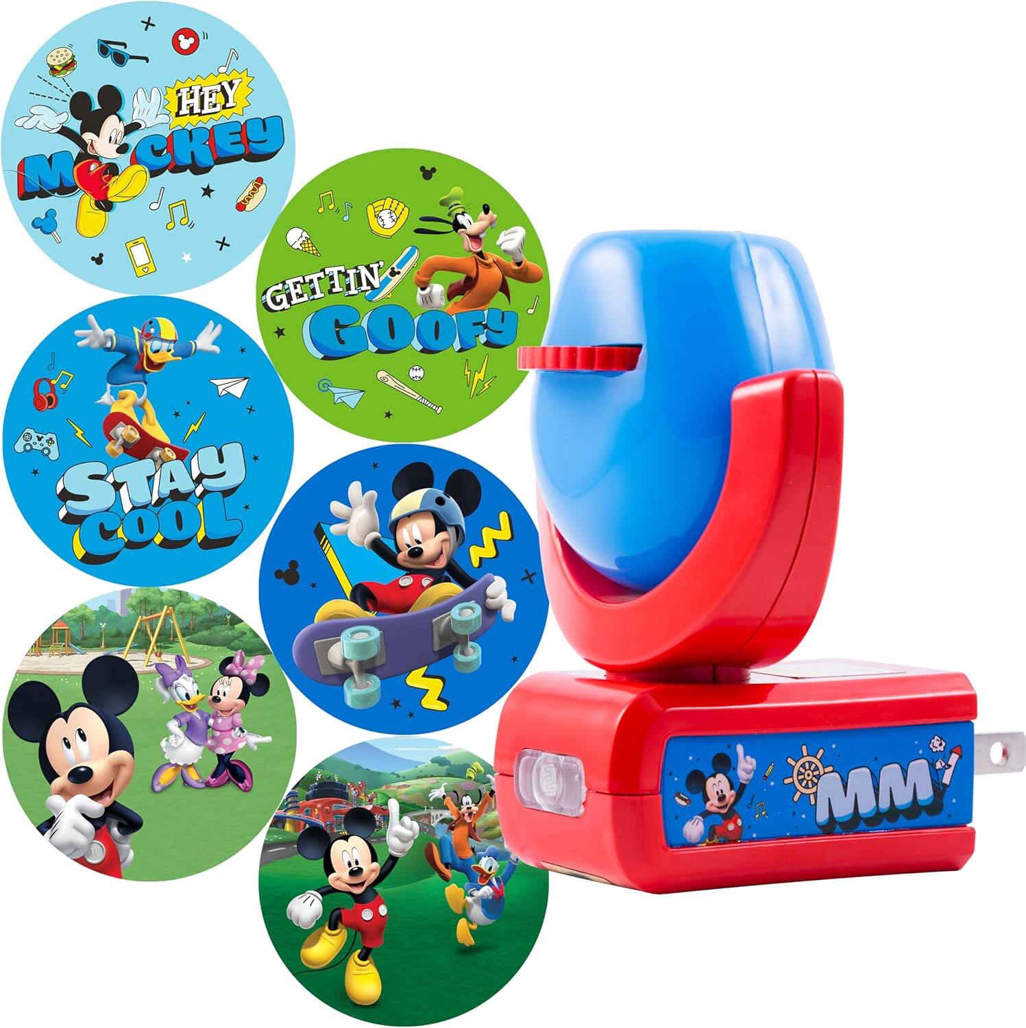 ACJPR - Disney Mickey Mouse LED Night Light, Plug-In