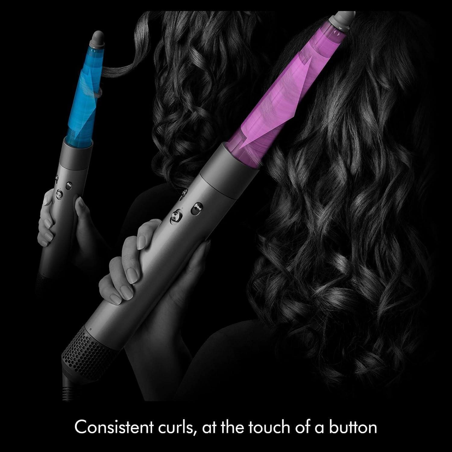Consistent curls, at the touch of a button