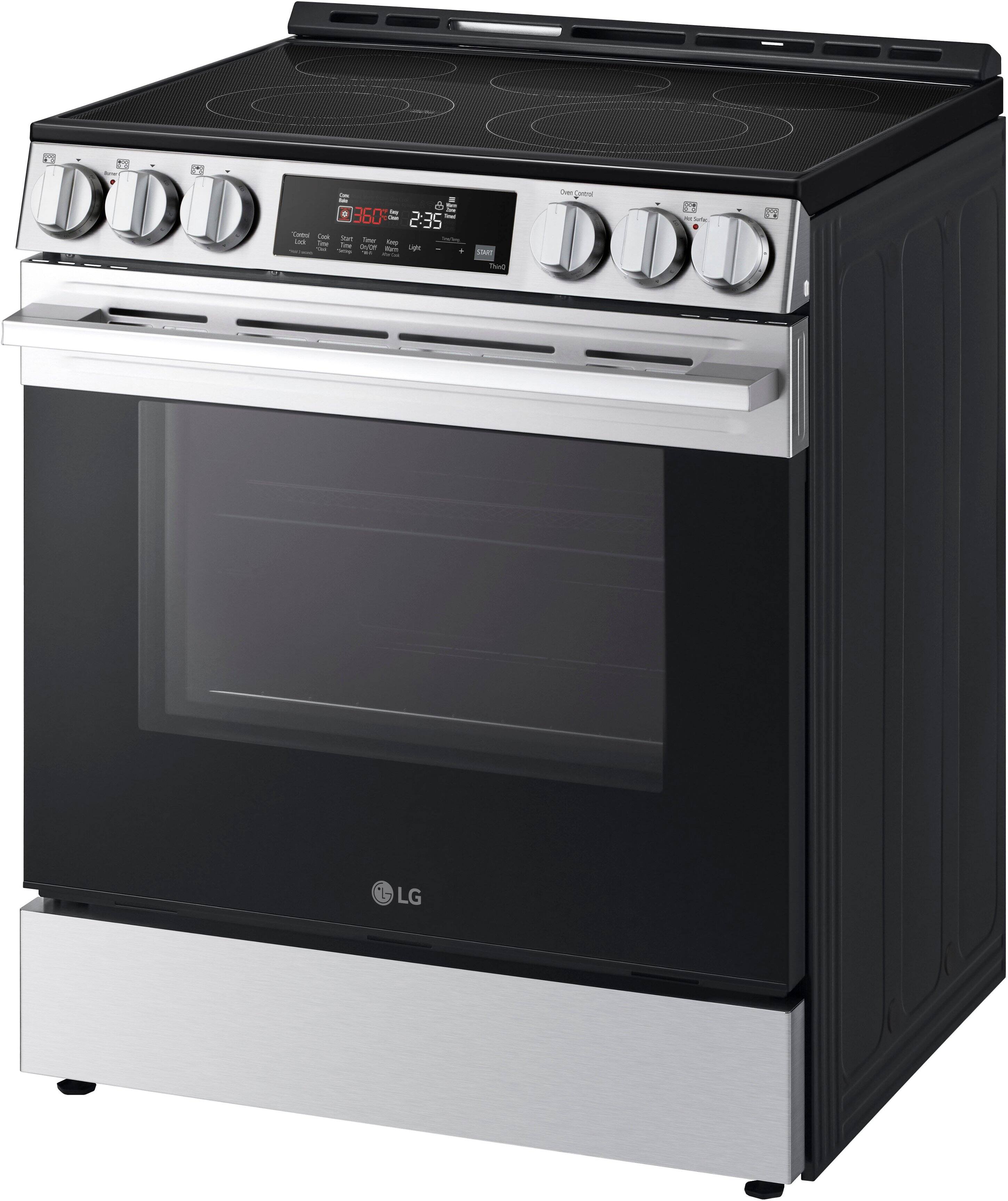 The text on the image reads: "Oven 360 2:35 LG."